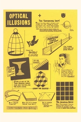 Vintage Journal Optical Illusions book