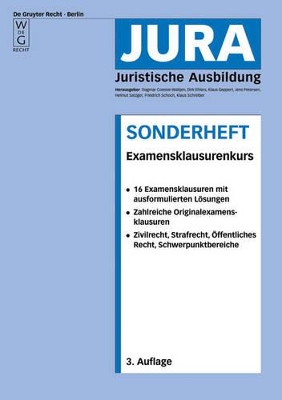 Examensklausurenkurs book