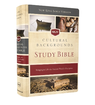 NKJV, Cultural Backgrounds Study Bible, Hardcover, Red Letter Edition book