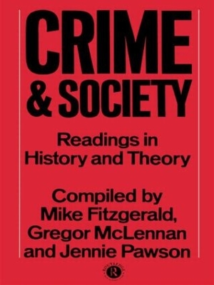 Crime and Society by Mike Fitzgerald