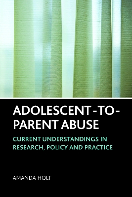 Adolescent-to-parent abuse book