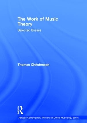 Work of Music Theory book