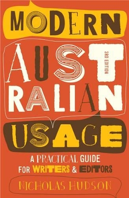 Modern Australian Usage book