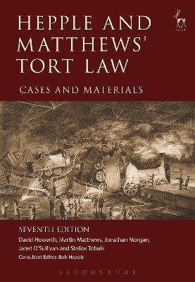 Hepple and Matthews' Tort Law book