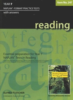 Year 7 Reading: NAPLAN-format Practice Tests with Answers book