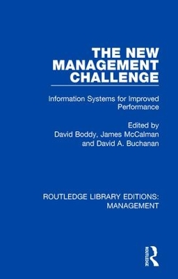 The New Management Challenge: Information Systems for Improved Performance book