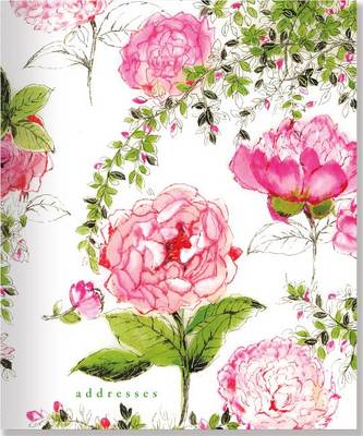 Rose Garden Large Address Book book