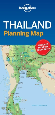 Lonely Planet Thailand Planning Map book