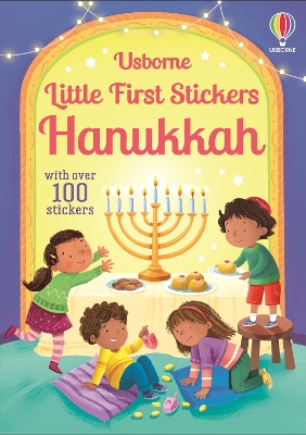 Little First Stickers Hanukkah book