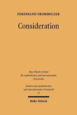 Consideration: US-amerikanisches Recht im Vergleich zum deutschen book