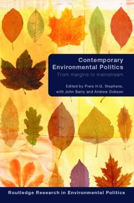 Contemporary Environmental Politics book