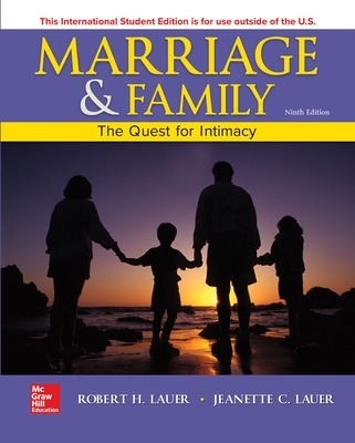 ISE Marriage and Family: The Quest for Intimacy book