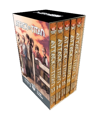 Attack On Titan Season 3 Part 1 Manga Box Set book