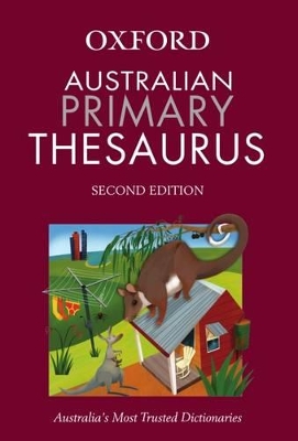 Australian Primary Oxford Thesaurus book
