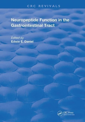Neuropeptide Function in the Gastrointestinal Tract book
