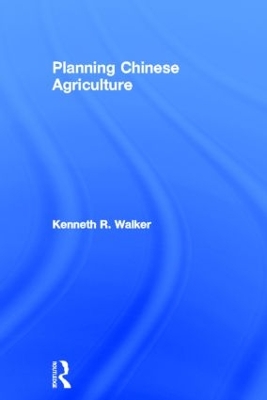 Planning Chinese Agriculture book
