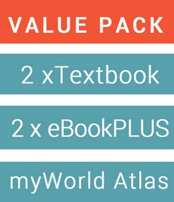 Geography Alive 9 For The Australian Curriculum & eBookPLUS + Retroactive 9 Australian Curriculum For History & eBookPLUS + Jacaranda MyWorld Atlas by Jill Price