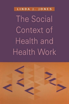 Social Context of Health and Health Work book