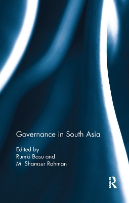 Governance in South Asia book