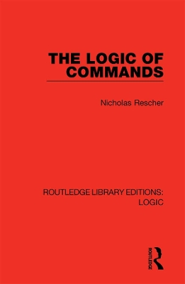 The Logic of Commands book