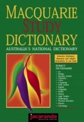 Macquarie Study Dictionary book