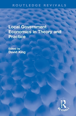 Local Government Economics in Theory and Practice book