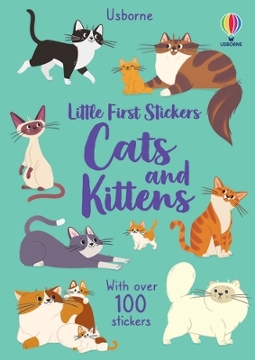 Little First Stickers Cats and Kittens book