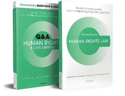 Human Rights and Civil Liberties Revision Concentrate Pack: Law Revision and Study Guide by Steve Foster