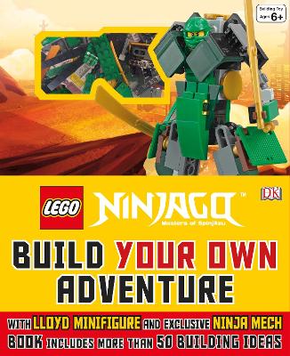 LEGO (R) NINJAGO (R) Build Your Own Adventure book