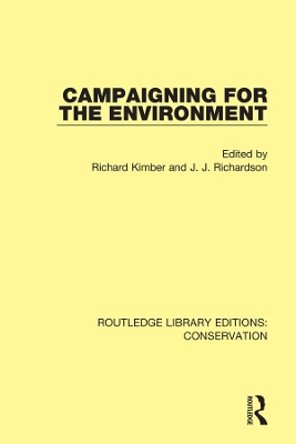 Campaigning for the Environment book