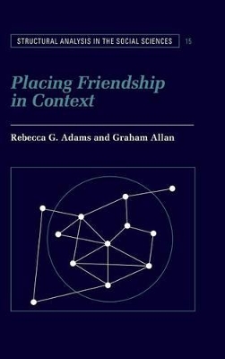 Placing Friendship in Context book