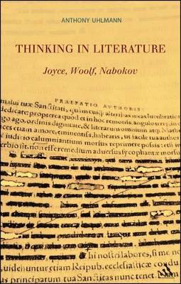 Thinking in Literature by Professor Anthony Uhlmann