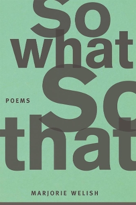 So What So That book