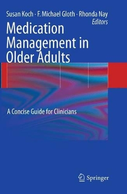 Medication Management in Older Adults book