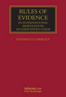 Rules of Evidence in International Arbitration book