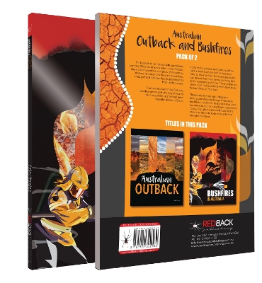 Australian Outback and Bushfires Pack of 2 book