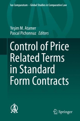 Control of Price Related Terms in Standard Form Contracts book