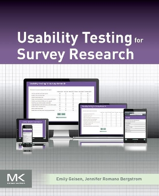 Usability Testing for Survey Research book