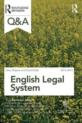 Q&A English Legal System 2013-2014 book