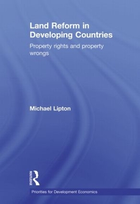Land Reform in Developing Countries by Michael Lipton