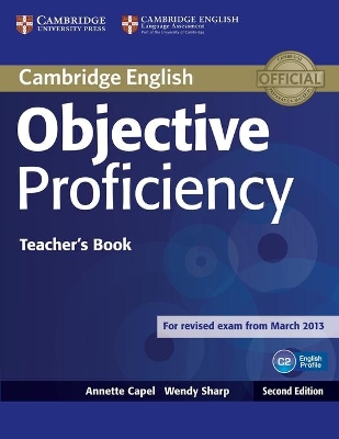 Objective Proficiency Teacher's Book book