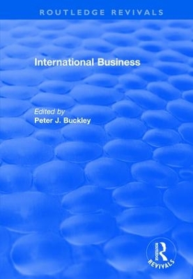 International Business by Peter Buckley