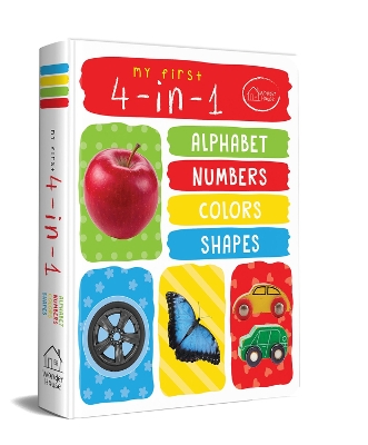 My First 4 in 1 Alphabet Numbers Colours Shapes book