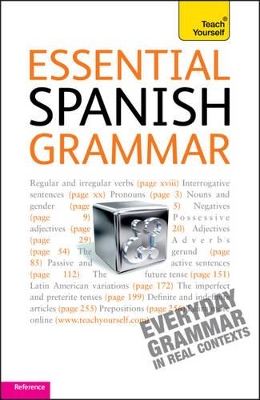 Teach Yourself Essential Spanish Grammar book