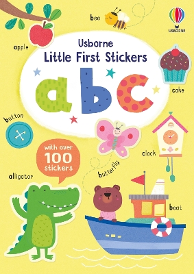 Little First Stickers ABC book