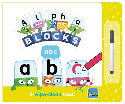 Alphablocks ABC: A Wipe-Clean Book book