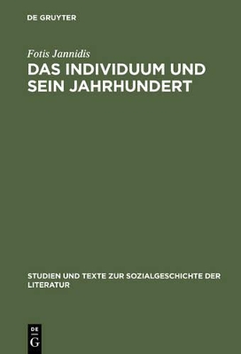 Das Individuum Und Sein Jahrhundert: Eine Komponenten- Und Funktionsanalyse Des Begriffs >Bildung book