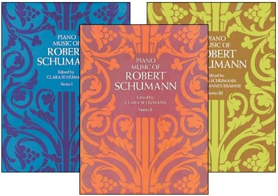 Piano Music of Robert Schumann - 3 volume set book