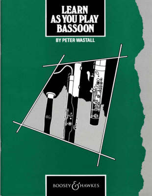 Learn as You Play Bassoon book