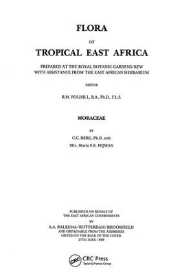 Flora of Tropical East Africa - Moraceae (1989) book